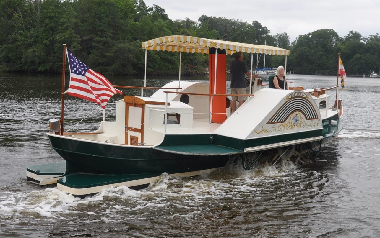 1987 Custom Sidewheel Paddle Yacht