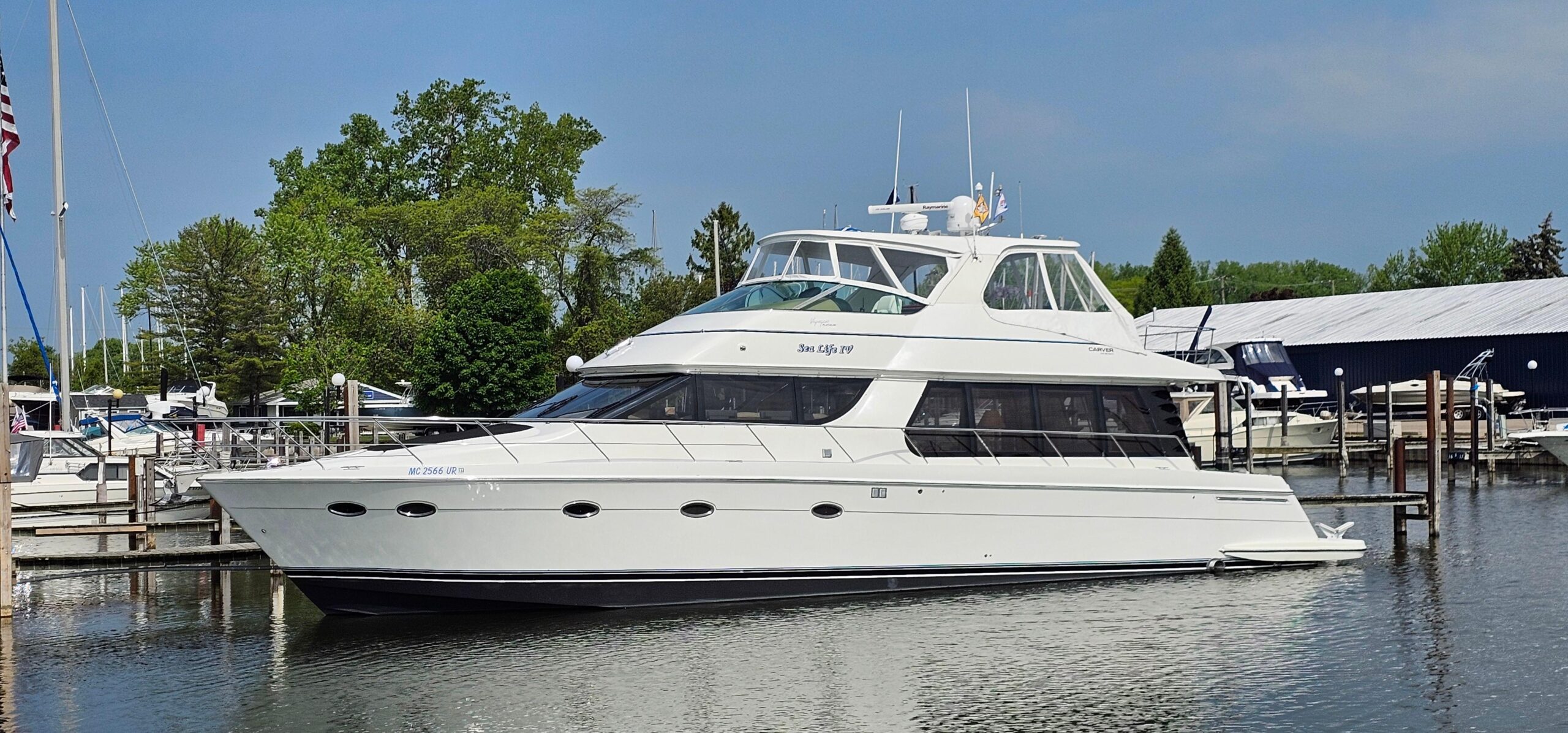 2003 Carver 570 Voyager Pilothouse