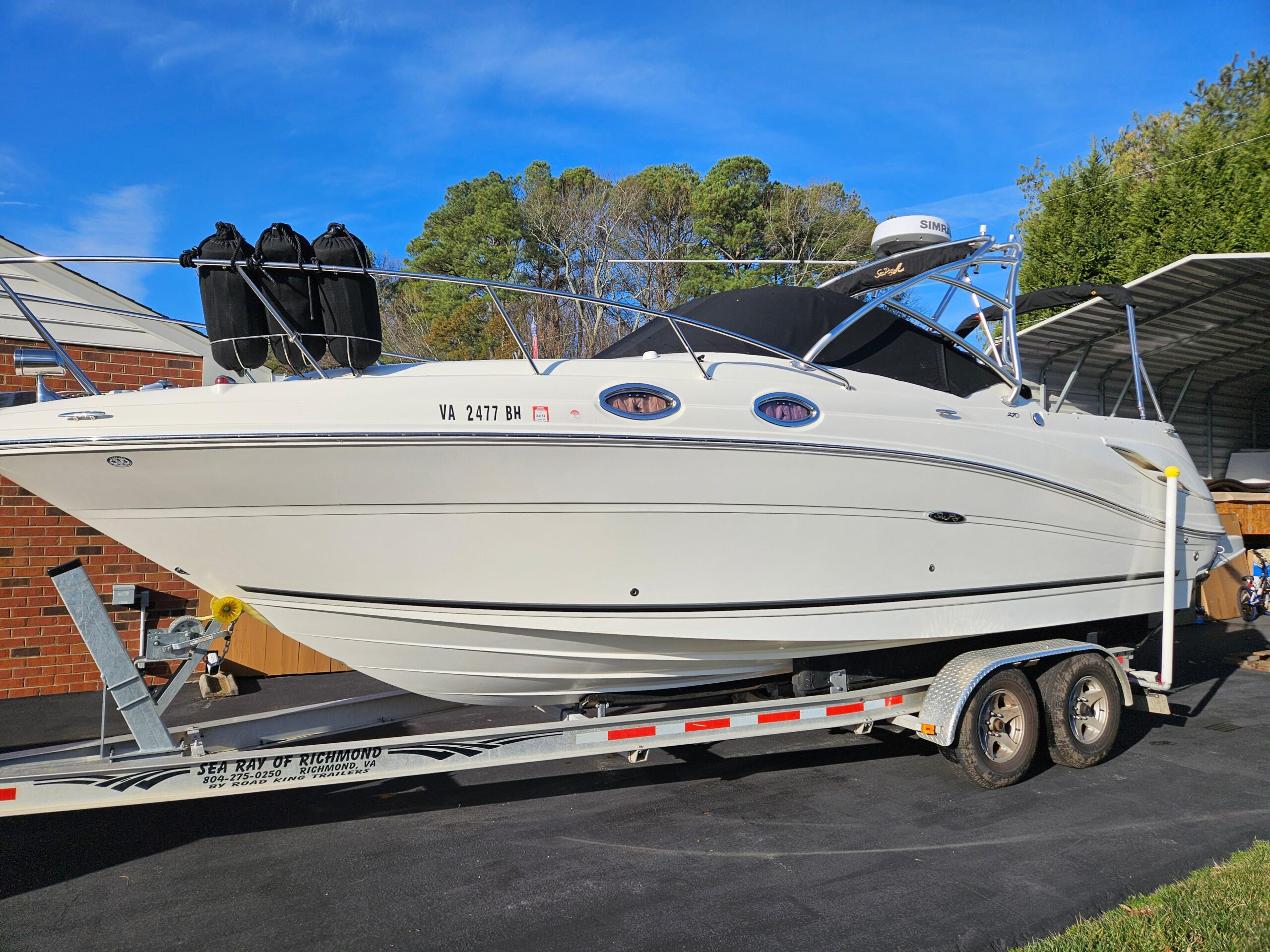 2006 Sea Ray 270 Amberjack